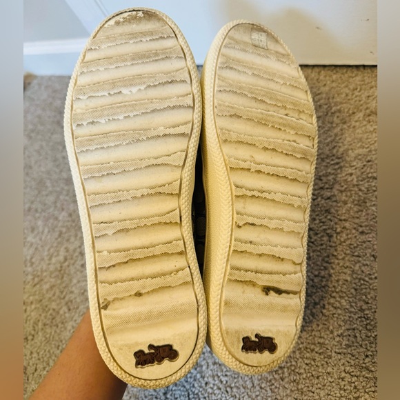 Coach Logo Slip On Sneakers C115 Size 9B - Picture 10 of 10